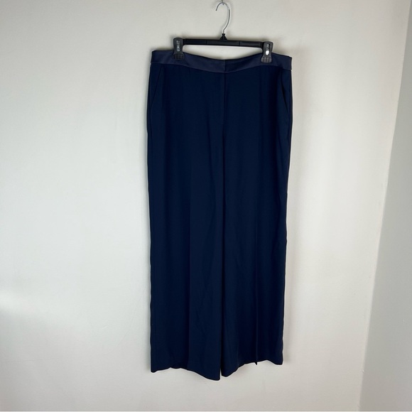 Boden Marlin Wide Leg Careerwear Trouser Pants | Navy Blue | US 12 - Picture 3 of 9